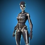 The stealthy appearance makes Skull Ranger one of the best try-hard Fortnite skins (Image via Epic Games)